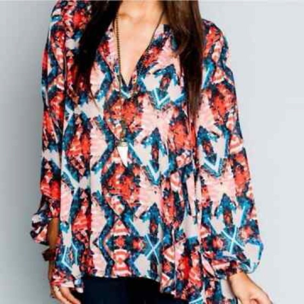 NWT Women’s Medium Show Me Your MuMu Boho Tunic Top